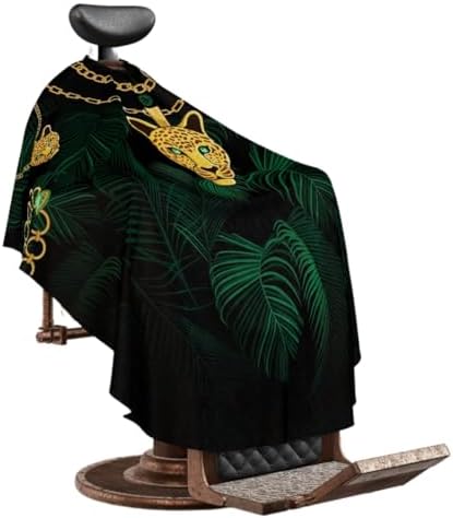 Professional Barber Cape - Hair Cutting Cape with Adjustable Neck Closure, Salon Quality Styling Cape for Hairdressers and Barbers - Forest - Image 3