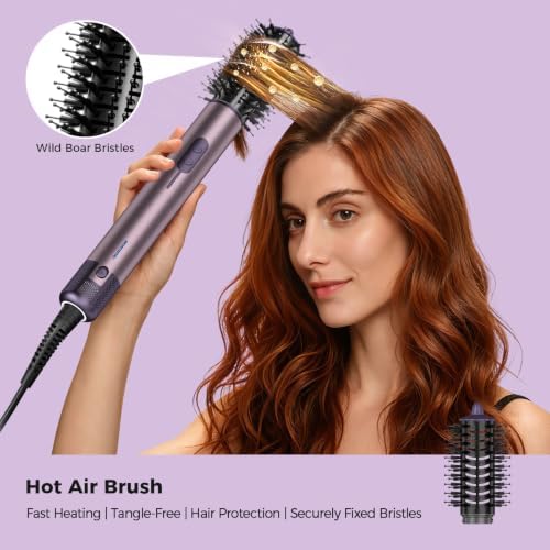 7-in-1 Cweixi Hair Dryer Brush, Hot Air Styler with Auto-Wrap Curlers - Image 5