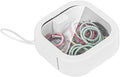 Hair Tie Organizer, Small Portable Hair Accessories Storage Can Be Stackable Or Hung On The Wall, Small Items Holder Hair Tie Organizer for Jewelry Hair Stuff Hair Clip Cotton Swab by Chfory