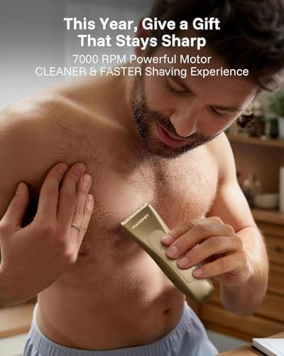 MANSPOT Manscape Groin & Body Hair Trimmer for Men, Gifts for Men Husband - Image 5