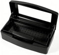 YoleShy Nail Tool Cleaning Box Balck Plastic Clean Container for Tweezers by YoleShy