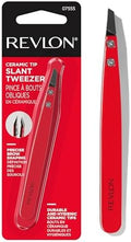 Revlon Ceramic Slant Tip Tweezer, Red, 1 Count by RevlonConsumerProductsCorp