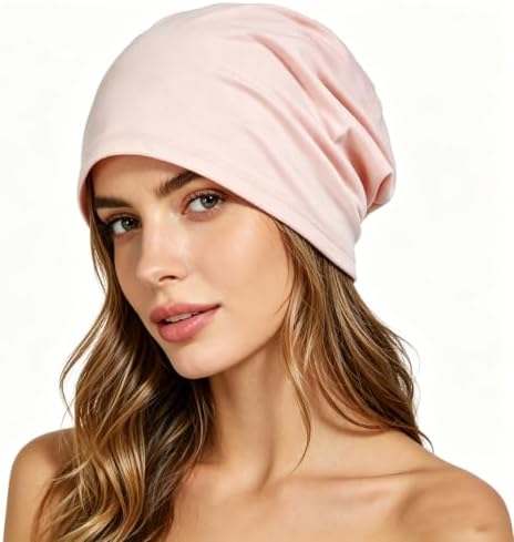 Cmonie 9-12 Pcs Solid Women Chemo Hat Stretchy Turban Beanie - Image 4
