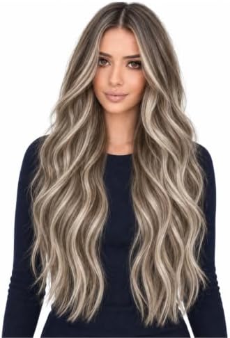 Full Shine Genius Weft Hair Extensions Human Hair for Women 16 Inch 50g by FullShine