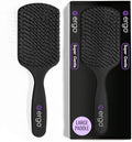 ERGO Super Gentle Large Paddle Brush for Blow Drying - Hair Brushes for Women with Thick or Thin Hair - Dual Hairbrush for Women - Detangler Hair Brush - Gently Detangles Curly or Wet Hair - ERG1000 by ergo
