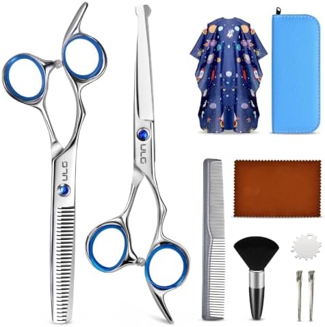 ULG Hair Cutting Scissors Kit for Kids by ULG