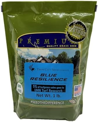 Blue Resilience Lawn Grass Seed Mixture, 1 lb by TwinCitySeedCo