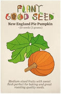 Organic New England Pie Pumpkin Seeds: 20 Count by ThePlantGoodSeedCompany