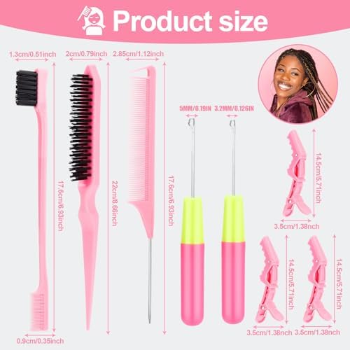 SWEET VIEW Crochet Needles for Hair - Image 2
