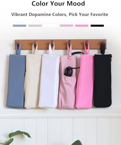 Lifeplus Holder & Mat for Hot Tools, Curling Iron Flat Iron Heat Resistant Hair Tools Travel Bag - Ideal for Home, Travel, Gift (Pink 2 pack) - Image 6