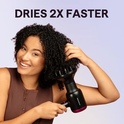 Wavytalk Blown Away Ionic Hair Dryer with Diffuser for Curly Hair - Image 2