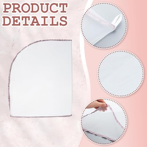 Hillban 3 Pcs Wig Storage Bags Nylon Mesh Wig Case with Hang Loop - Image 3