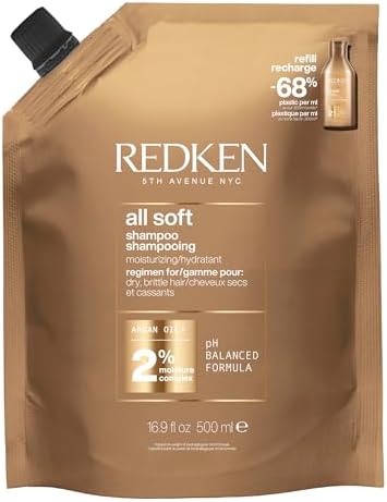 Redken All Soft Shampoo – For Dry, Brittle Hair by Unknown
