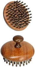 Wooden Scalp Massage Comb, 54-Tooth Scalp Massager Comb for Gentle Head Massage, Hair Oil Distribution and Wet or Dry Scalp Care by Unknown