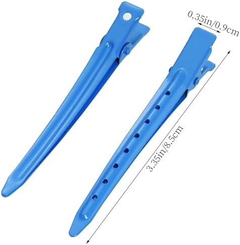 Bantoye 24 Packs Duck Bill Clips 3.35 Inch Metal Alligator Clip, Dark Blue - Image 2