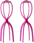 Dreamlover Tall Wig Stand for Long Wigs, Hot Pink, 2 Packs by Dreamlover