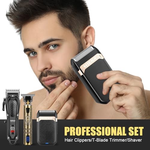 HIENA PRO Hair Clippers for Men, Cordless Hair Cutting Kit - Image 6