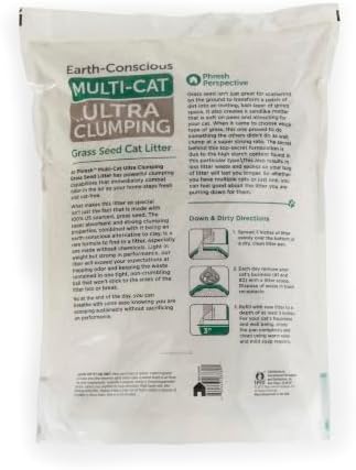 So Phresh by Petco Extreme Clumping Unscented Grass Seed Cat Litter 10 lbs. - Image 2