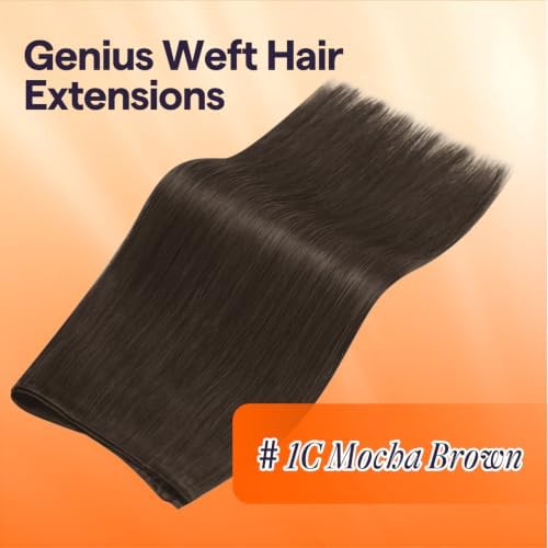 Full Shine Hand Tied Weft Hair Extensions Human Hair 24 Inch 60G - Image 2