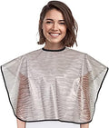 Short Waterproof Hair Dye Cape, Salon Cover for Hair Color,Shampoo by YELEGAI
