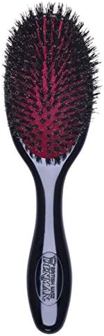 Denman Boar Bristle Hair Brush – Smoothing & Shine Enhancing for Slick Back Styles, Curl Defining & Detangling. Natural Bristles for all Hair Types for Women & Men by Unknown
