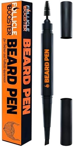 Beard Pen Filler for Men - Barber Styling Grooming Pencil - Dark Brown by FollicleBoosterbythehairlossdude