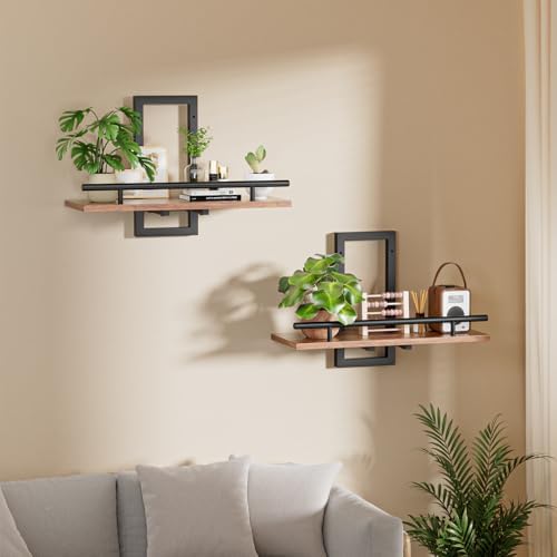 Sbosbo Floating Shelves for Wall Plant Shelf Indoor Wall Mounted Shelves - Image 2