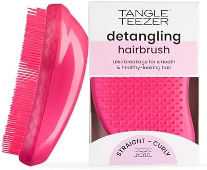 Tangle Teezer Original Detangler Brush for All Hair Types, Pink Fizz by TangleTeezer