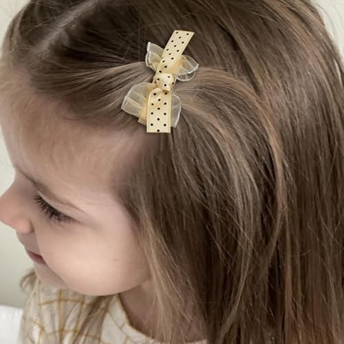 20 PCS Baby Hair Clips Set 2'' Toddler Girl Hair Bows Fully Covered Barrettes Infant Tiny Hair Accessories for Babies Kids Fine Hair - Image 4