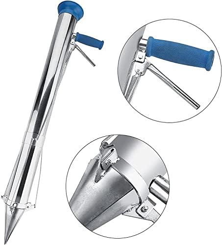 Seedling Planter Bulb Planters, Manual Transplanter, Seedling Transplanter, Vegetable Seedling Transplanter, Single-Handle Seedling Transplanter, for Outdoor for Rural for Garden - Image 3
