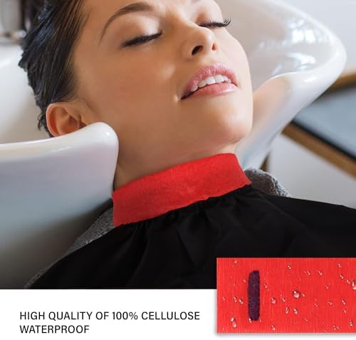 Stretchy Barber Paper Neck Strips - 5 Rolls & 500 Disposable Bands, Professional Hairdressing Accessory Tool - Image 7