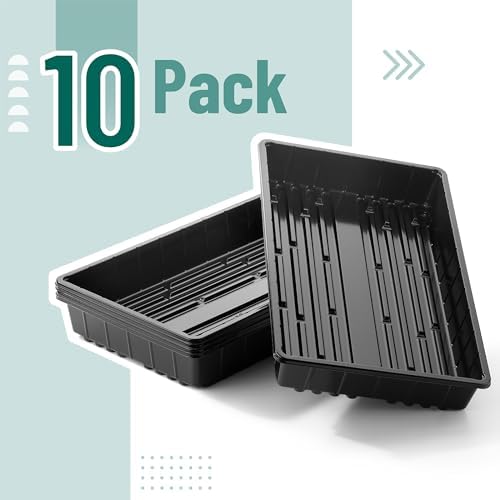 Mr. Pen- Seed Starter Trays, 5 Pack, 17"x10"x2.4" - Image 2