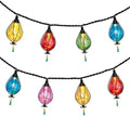 2 Packs Outdoor String Lights, 10FT Multicolor Patio String Lights Plug-in by Vigdur