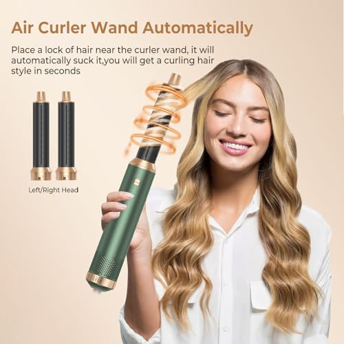 5 in 1 Blow Dryer Brush, Hair Dryer Brush Set Upgrade Hot Air Brush - Image 2