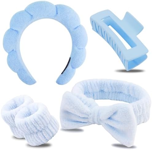 Chanaco Skincare Headband, Makeup Headband for Face Washing, Hair Clips, Trendy Gifts for Teen Girls by Chanaco