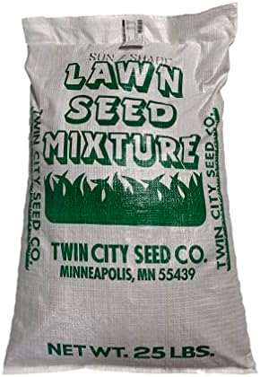 Sun & Shade Lawn Grass Seed Mixture, 25 lb by TwinCitySeedCo