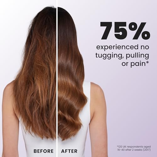 Tangle Teezer Ultimate Detangler Mini Hair Brush, Wisteria Leaf - Image 6