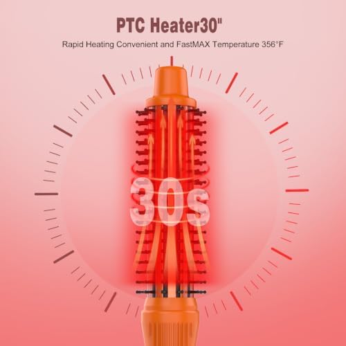 1 Inch Curling Iron Brush, Ceramic Thermal Brush for Short Hair - Image 5