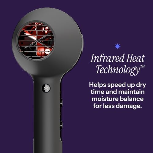 HOT Tools Pro Artist Black Gold Infrared Ionic™ Salon Dryer | Fast Drying, Styling and Smooth Results (Black) - Image 2