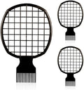 Selalu 3Pcs Twist Combs, ABS Plastic, Hair Sponge Brush Upgraded Design for Men Women Curls Natural Hair(Black) by Selalu