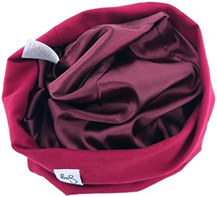 Jersey Beanie Hat for Newborn Baby Boys Girls Silky Satin Lined Hats Bonnet Toddler Infant Little Kids Beanies Caps - Image 5