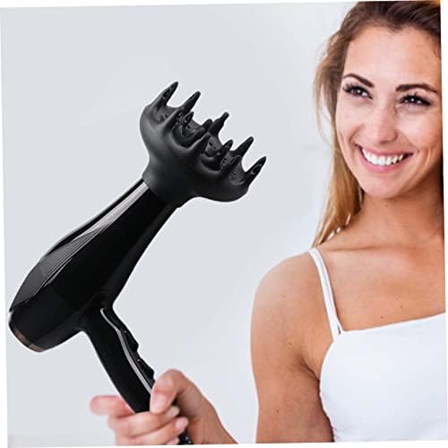 Hair Diffuser Universal Hair Dryer Diffuser Attachment Blow Dryers Diffuser for Curly Wave Thick Hair Black blow dryer diffuser - Image 6