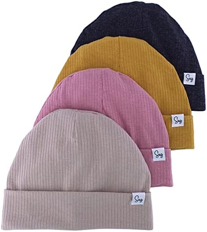 Jersey Beanie Hat for Newborn Baby Boys Girls Silky Satin Lined Hats Bonnet Toddler Infant Little Kids Beanies Caps - Image 6