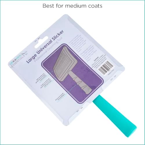 Groomer Essentials Universal Slicker Brush, Large for All Coat Types - Image 6