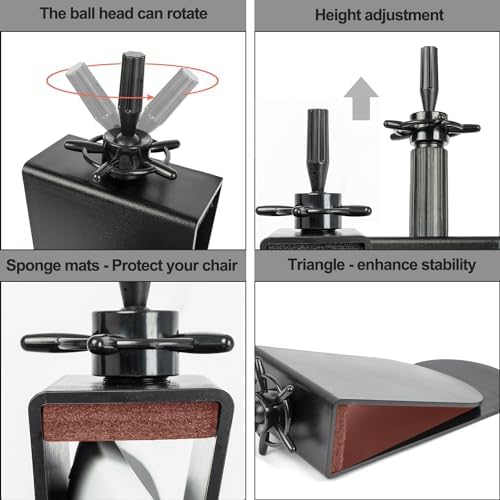 Mannequin Clamp Stand for Chair for Hairdresser Styling with Clamp stand (1 Pack) - Image 4