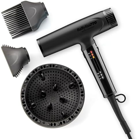 BaBylissPRO Nano Titanium Professional Nano Light Ionic Dual-Voltage Lightweight Hair Dryer by Unknown