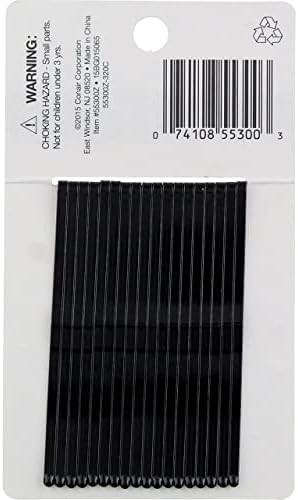 Conair Roller Pins, Black 18 ea (Pack of 3) - Image 4