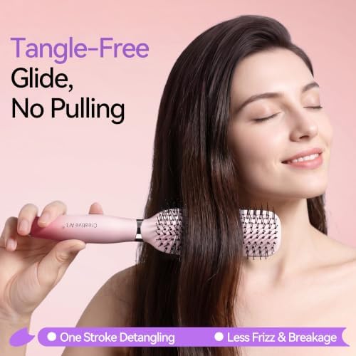 Detangling & Styling Hair Brush for Women Men, Wet& Dry Detangler Hairbrush - Image 3