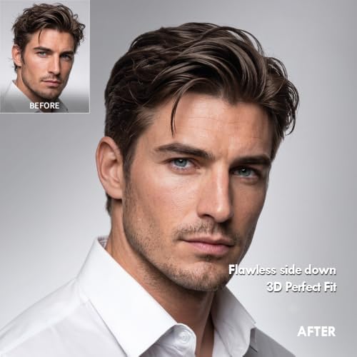 FORBEAUT DropSet Heat-Activated Side Hair Flattener for Men, No Chemicals - Image 3