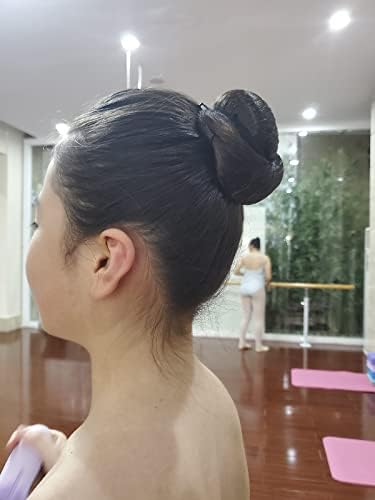 U Shaped Hair Pins for Buns, Bobby Pins for Women, Strong Thick Ballet Bun Hair Pins, Spring Steel Hair Styling Pins for Long Thick Hair, Dance, Updos and Bridal Hair, 12 Count 2.5 inch, Silver - Image 3
